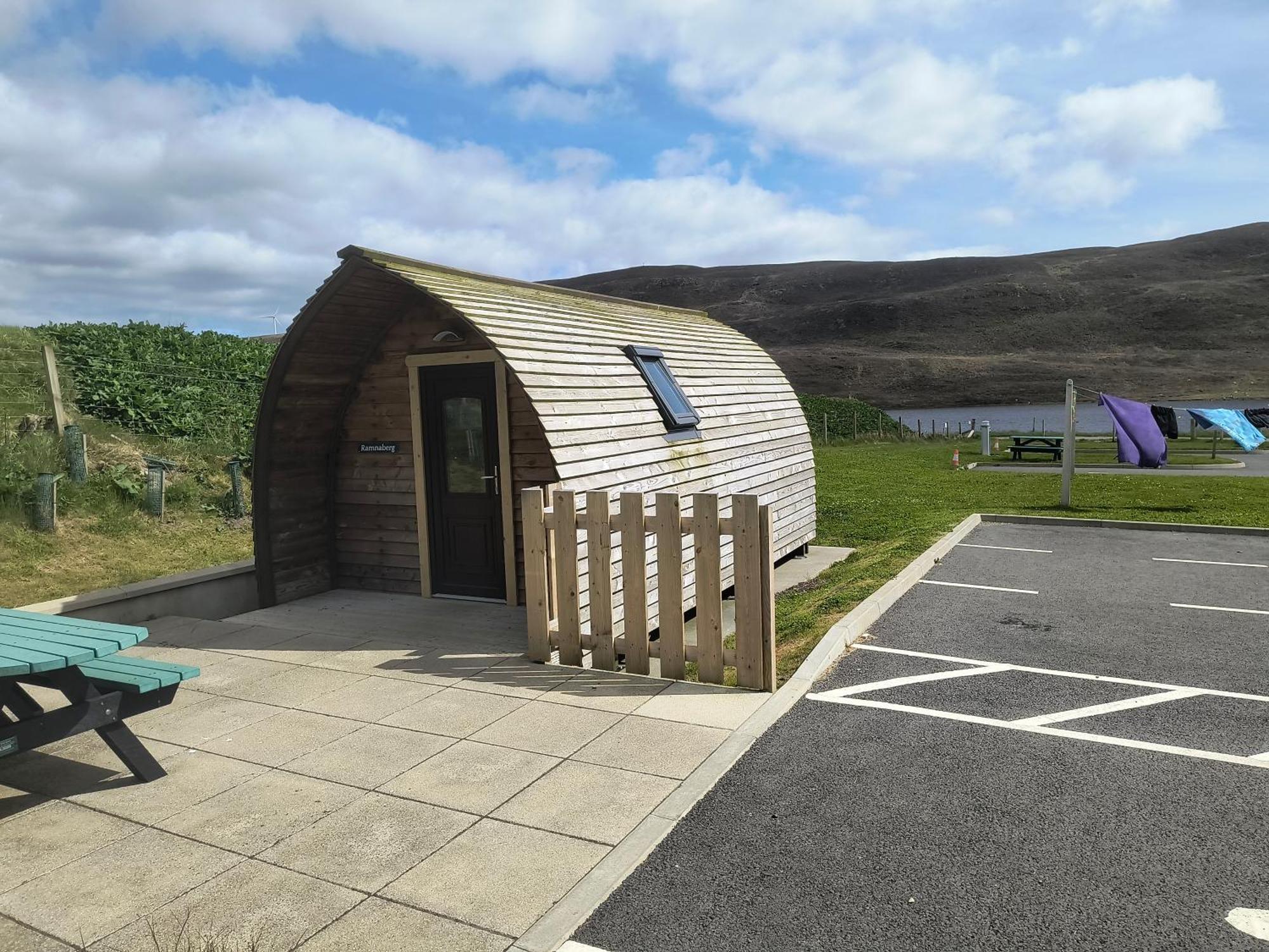 Scalloway Caravan Park Exterior foto