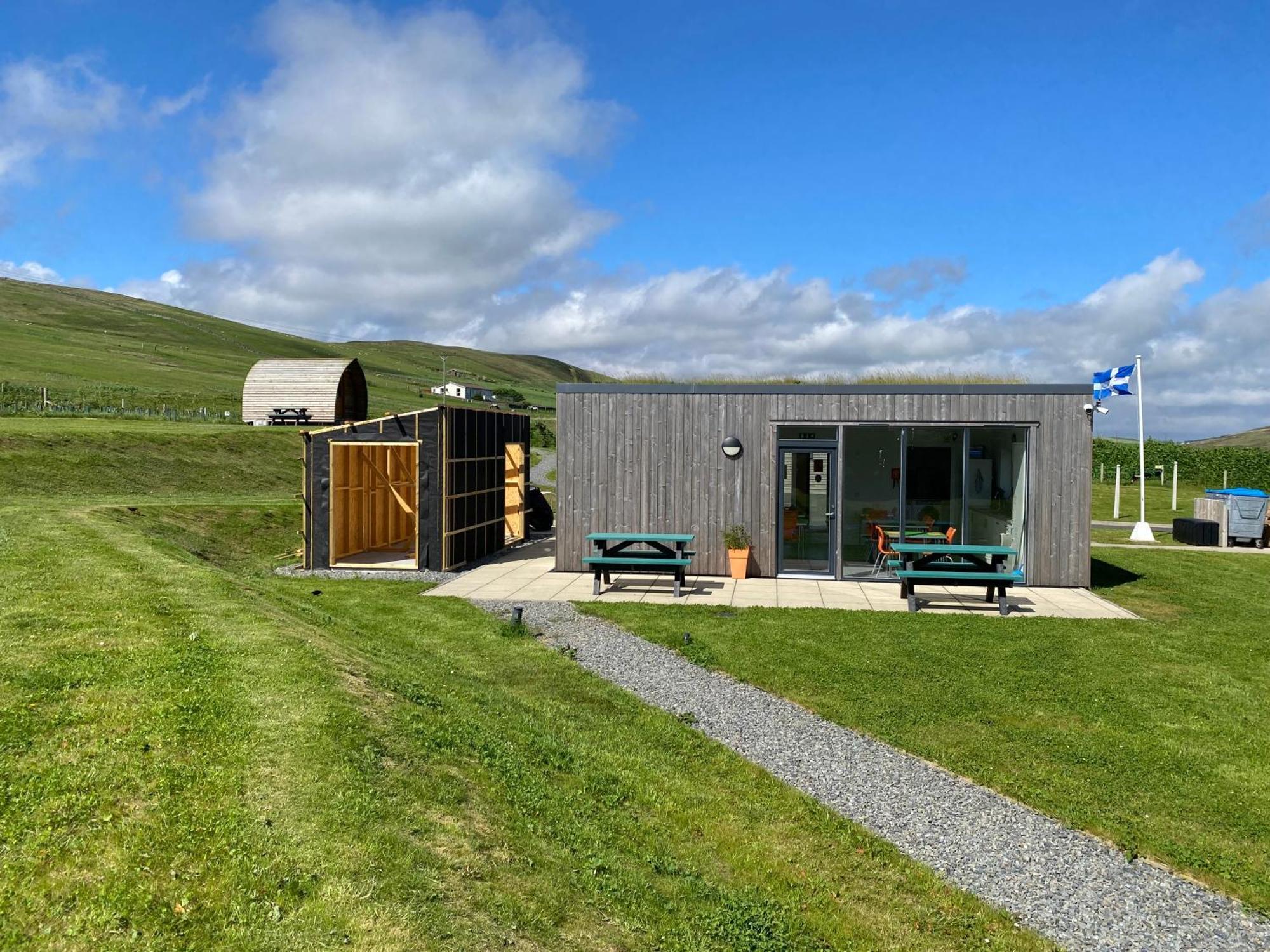 Scalloway Caravan Park Exterior foto