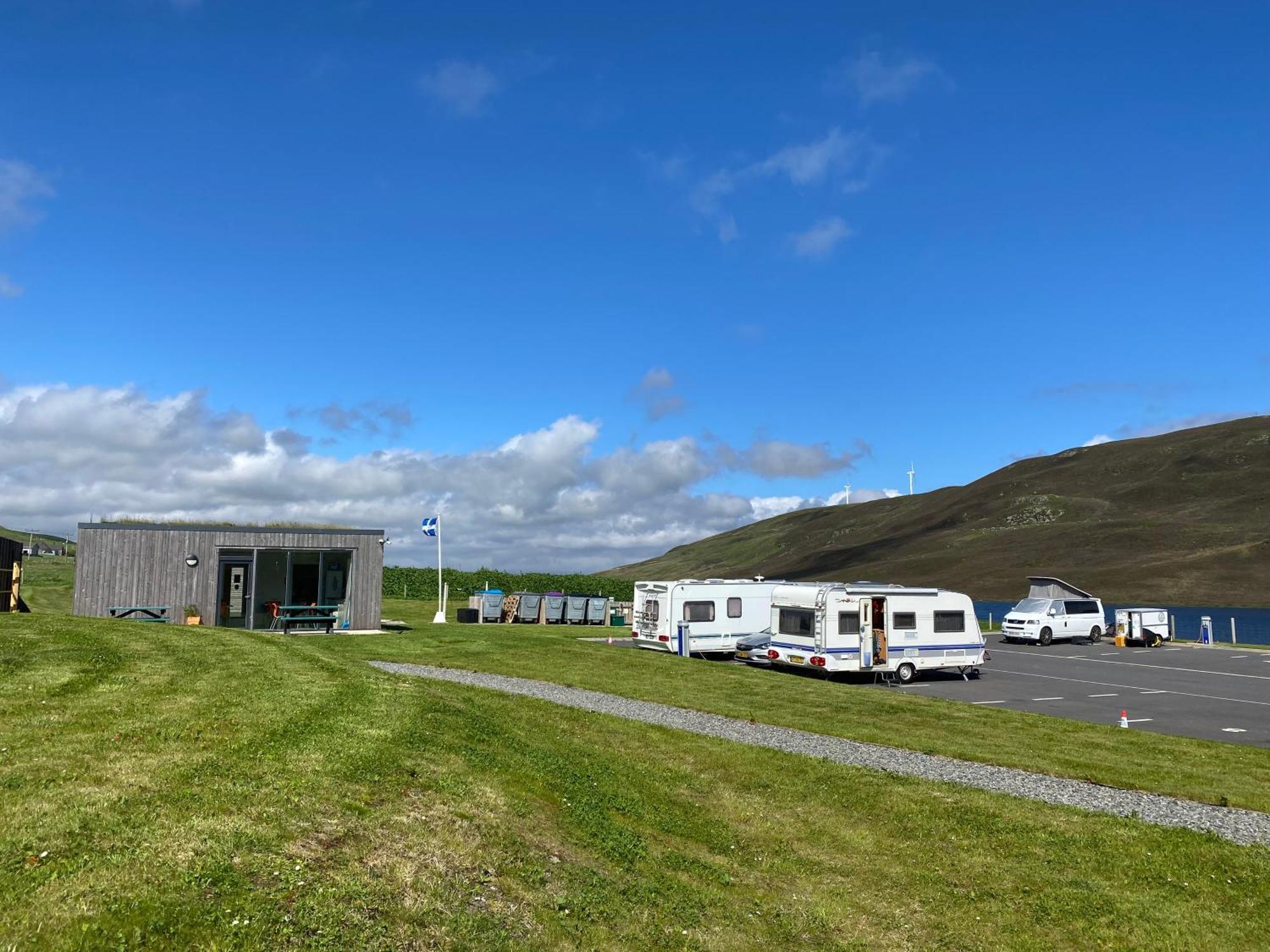 Scalloway Caravan Park Exterior foto